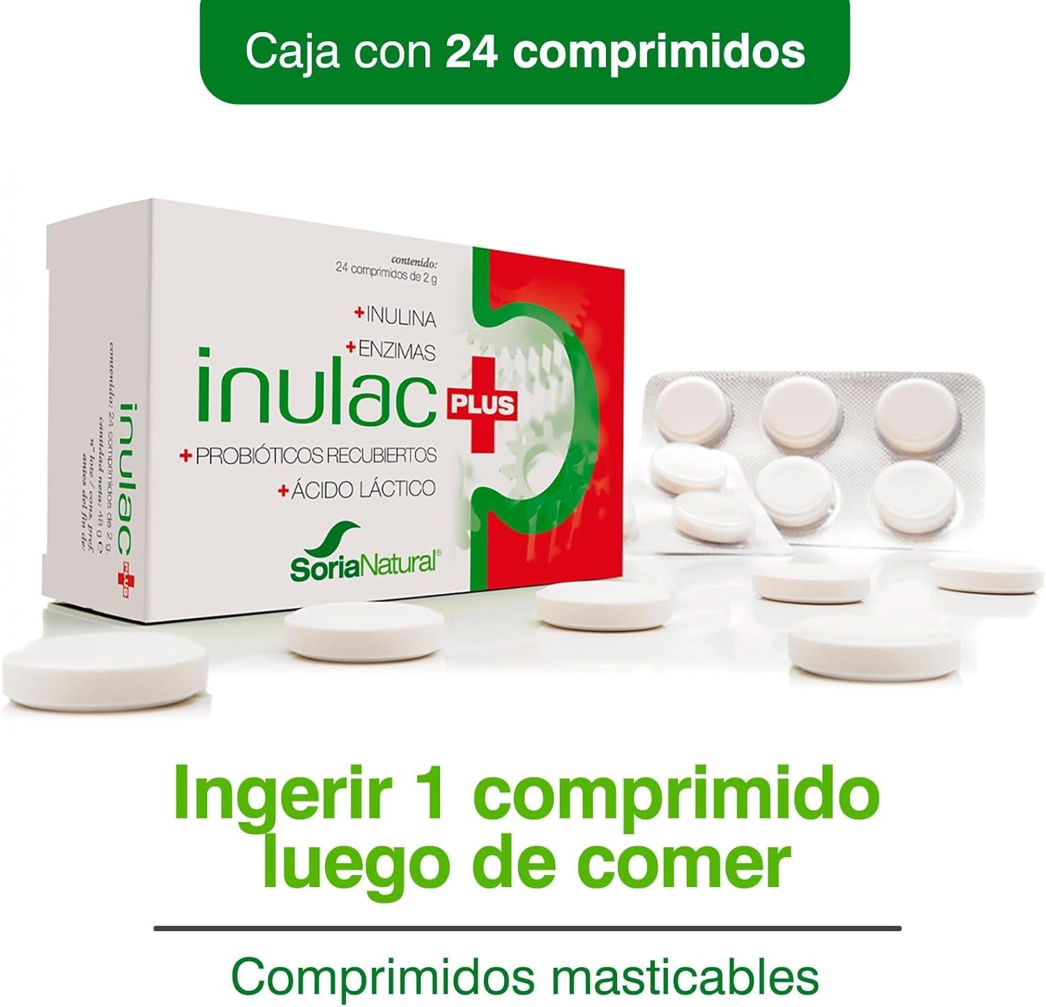 Soria Natural Inulac Plus 30 Tabletas-5