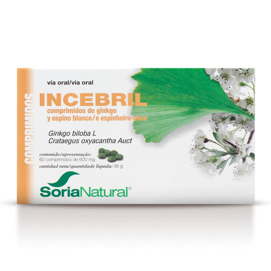 Soria Natural Incebril Ginkgo Espino 60 Comprimidos-1