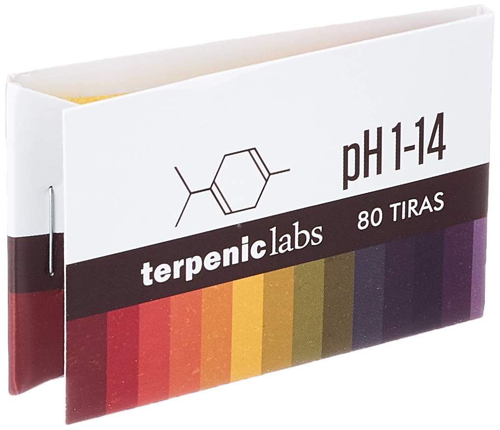 Terpenic Tiras pH 1-14 80 Unidades-1