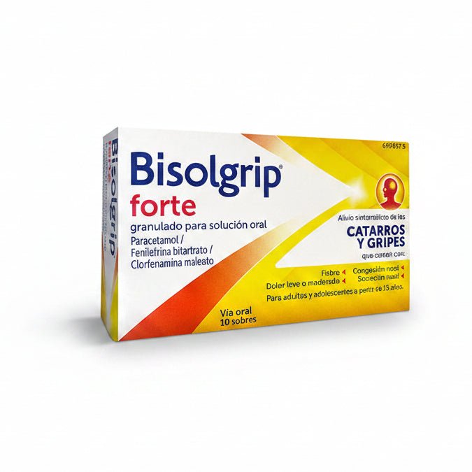 Bisolgrip Forte 10 Sobres Granulado Para Solución Oral