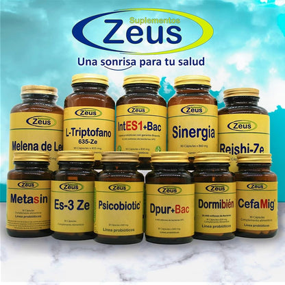 Zeus L-Triptófano 635 90 Cápsulas-4