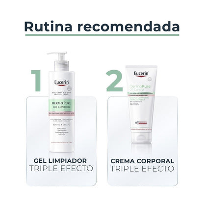 EUCERIN Dermopure Oil Control Crema Corporal Triple Efecto 200ml-7