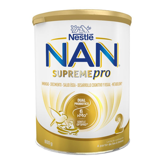 NAN Supreme Pro 2 Leche de Continuación en Polvo 800gr-1