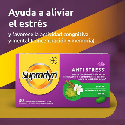 SUPRADYN Anti Stress 30 Comprimidos-5
