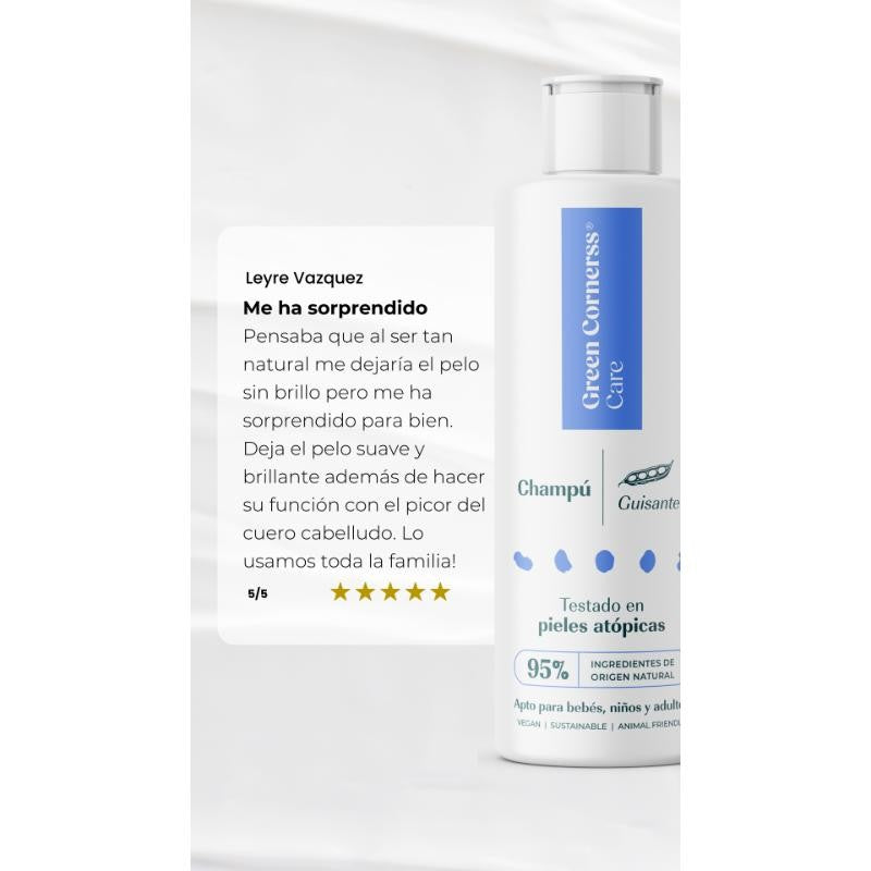 Green Cornerss Care Champú de Guisante 300 ml-2