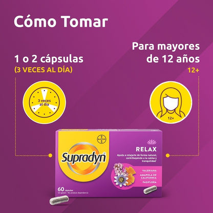 SUPRADYN Relax 60 cápsulas-5