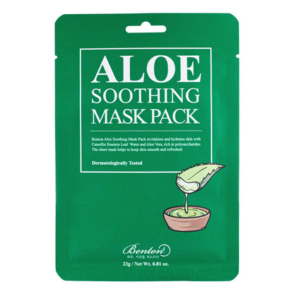 Masque apaisant à l'aloès de Benton 23 g