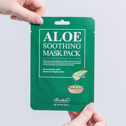 Masque apaisant à l'aloès de Benton 23 g