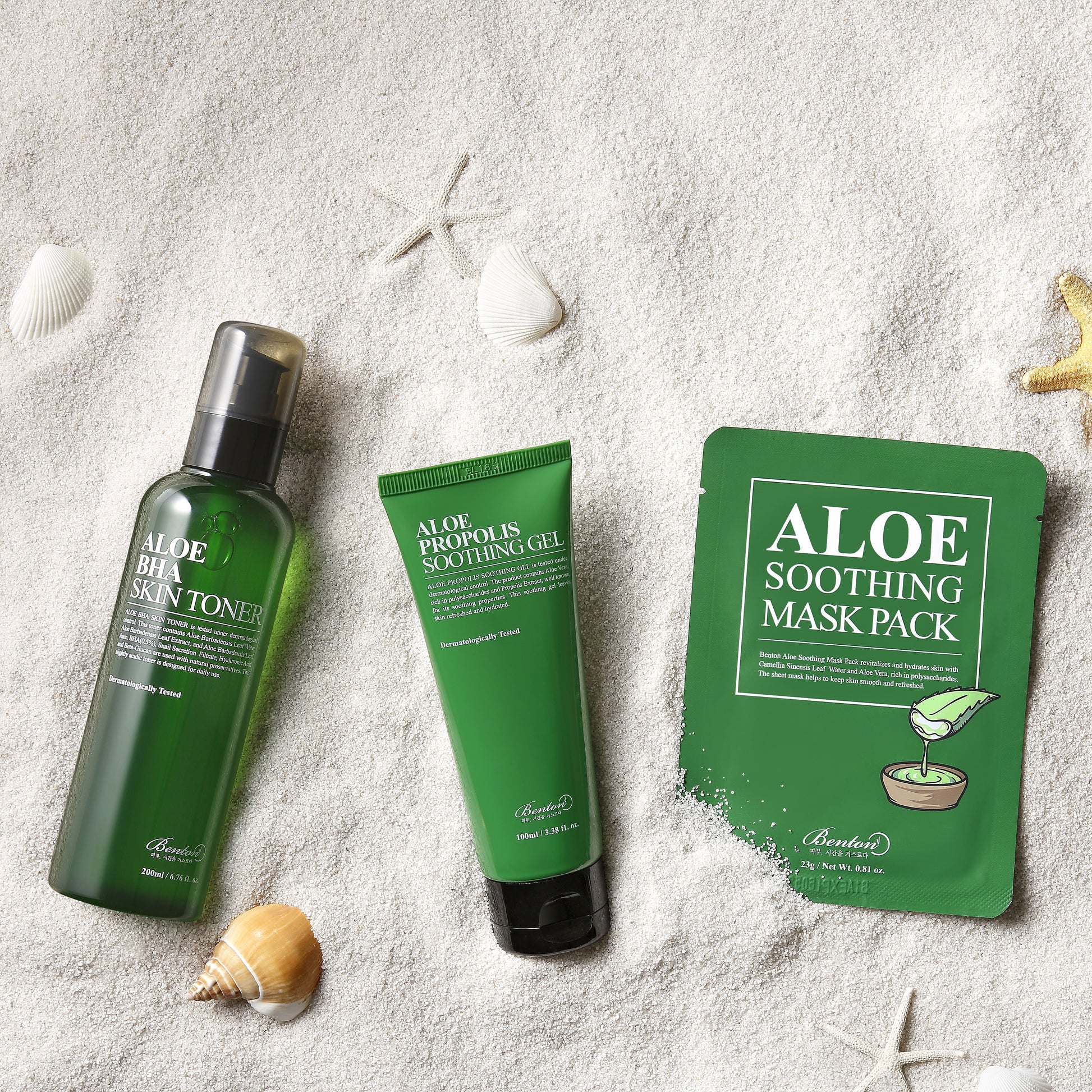 Benton Aloe Soothing Mask 23g-5