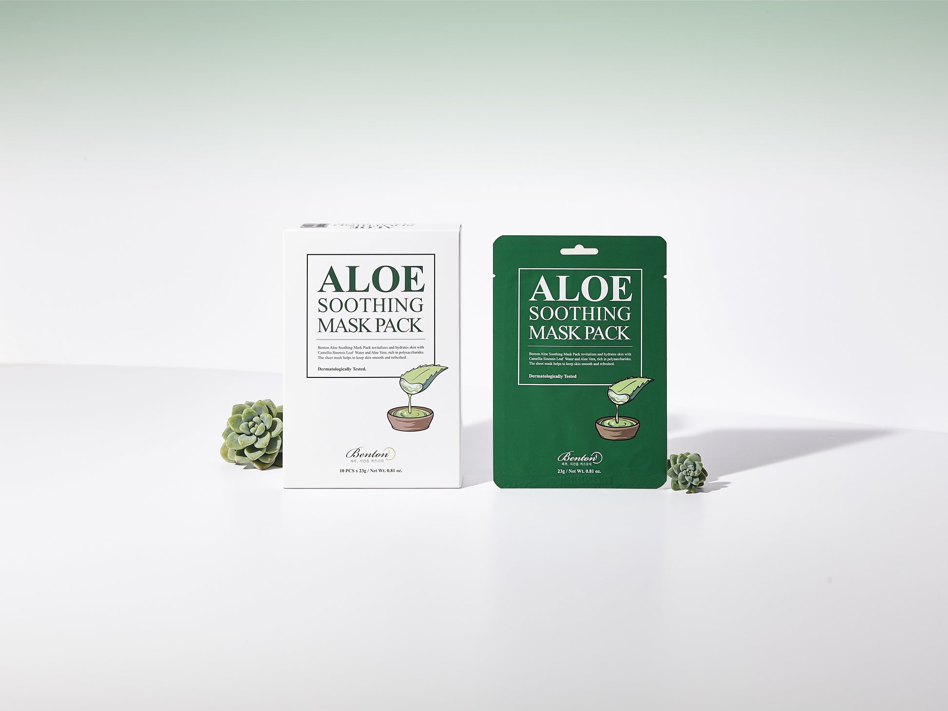 Benton Aloe Soothing Mask 23g-6