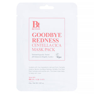 Benton Goodbye Redness Centella Cica Mask 23g-1