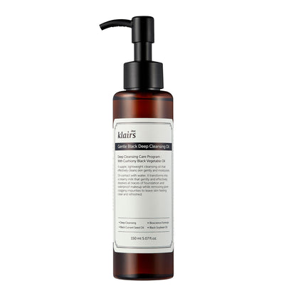 Klairs Gentle Black Deep Cleansing Oil 150ml-1