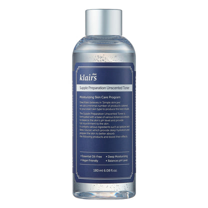 Klairs Supple Preparation Unscented Toner 180ml-1