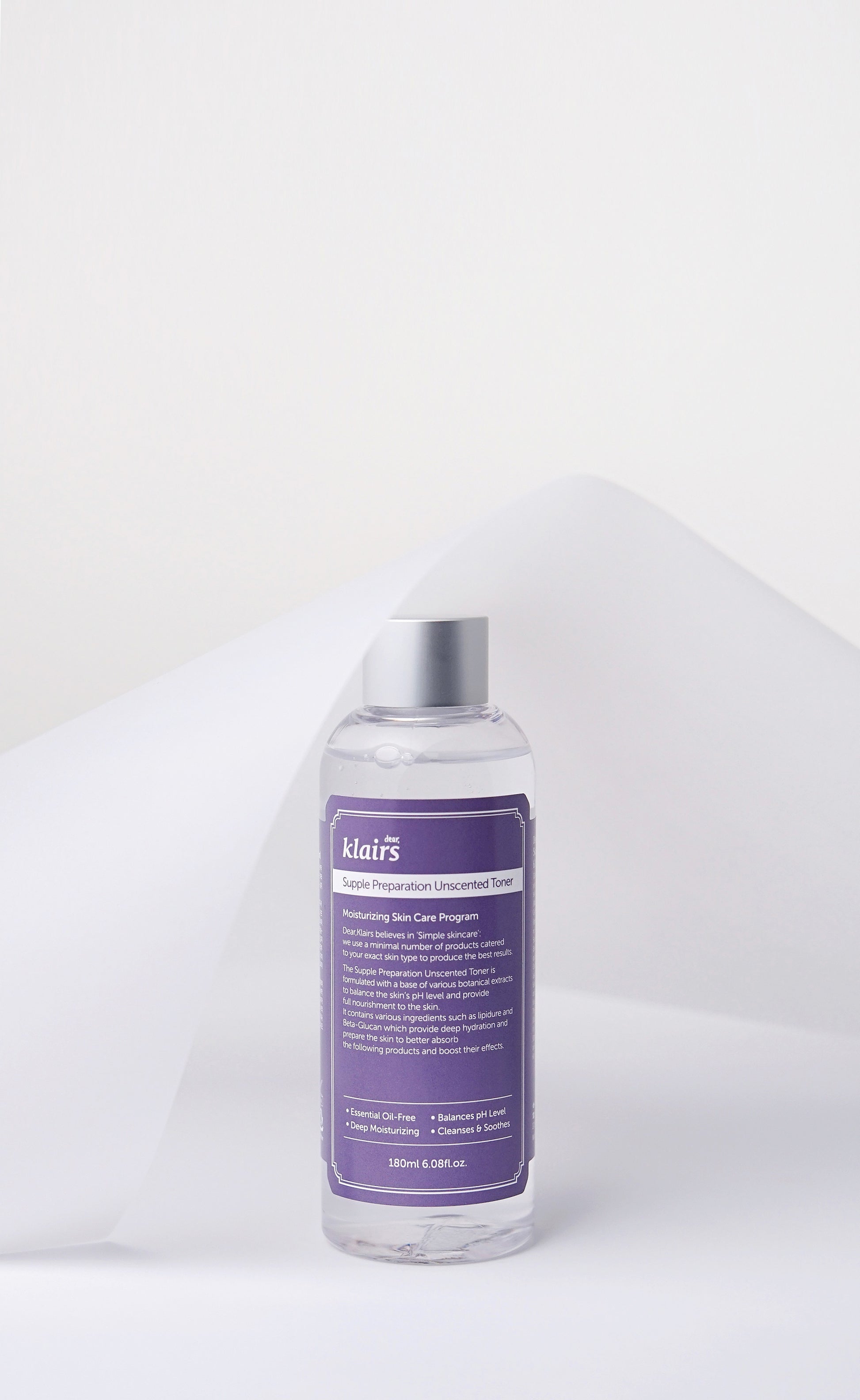 Klairs Supple Preparation Unscented Toner 180ml-3