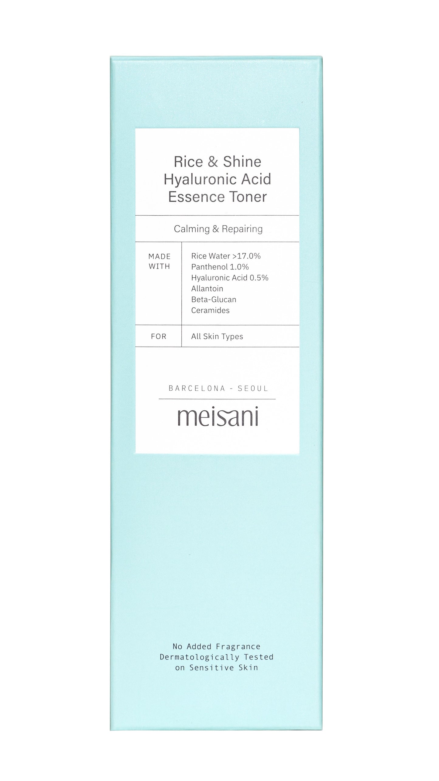 Meisani Rice And Shine Hyaluronic Acid Essence Toner 150ml-2