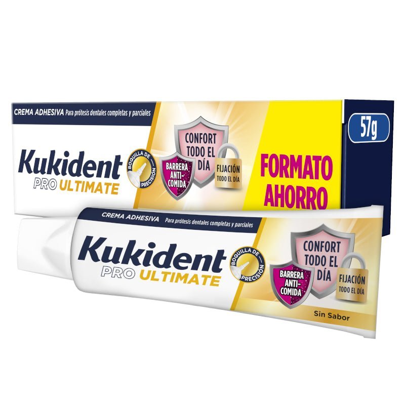 KUKIDENT Pro Ultimate Sin Sabor Cuádruplo 4x57 g-2