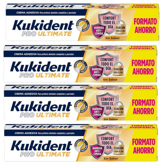 KUKIDENT Pro Ultimate Sin Sabor Cuádruplo 4x57 g-1