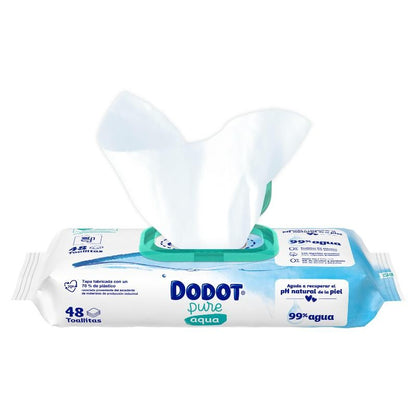 Dodot Toallitas Aqua Plastic Free 3x48 (144 uds)-12