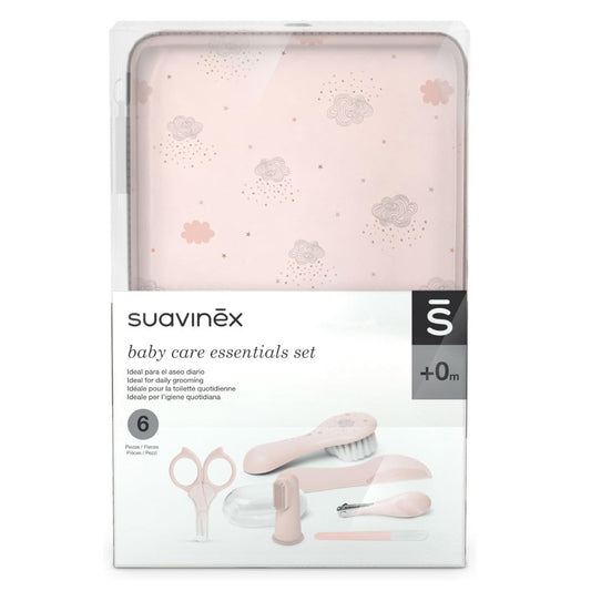 Ensemble de manucure et de toilettage rose SUAVINEX