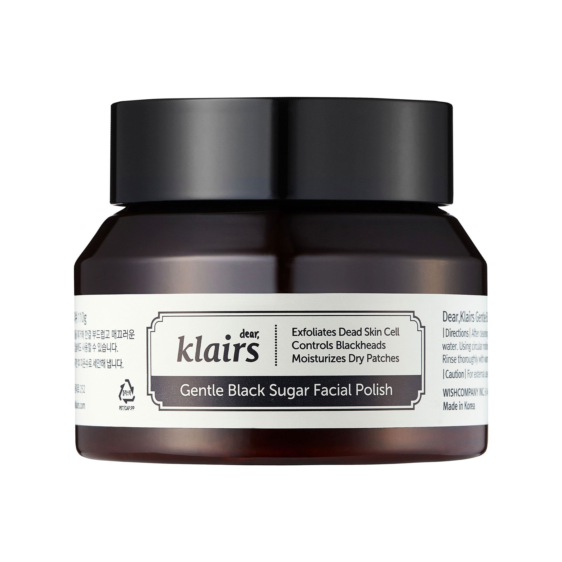 Klairs Gentle Black Sugar Facial Polish 110ml-1