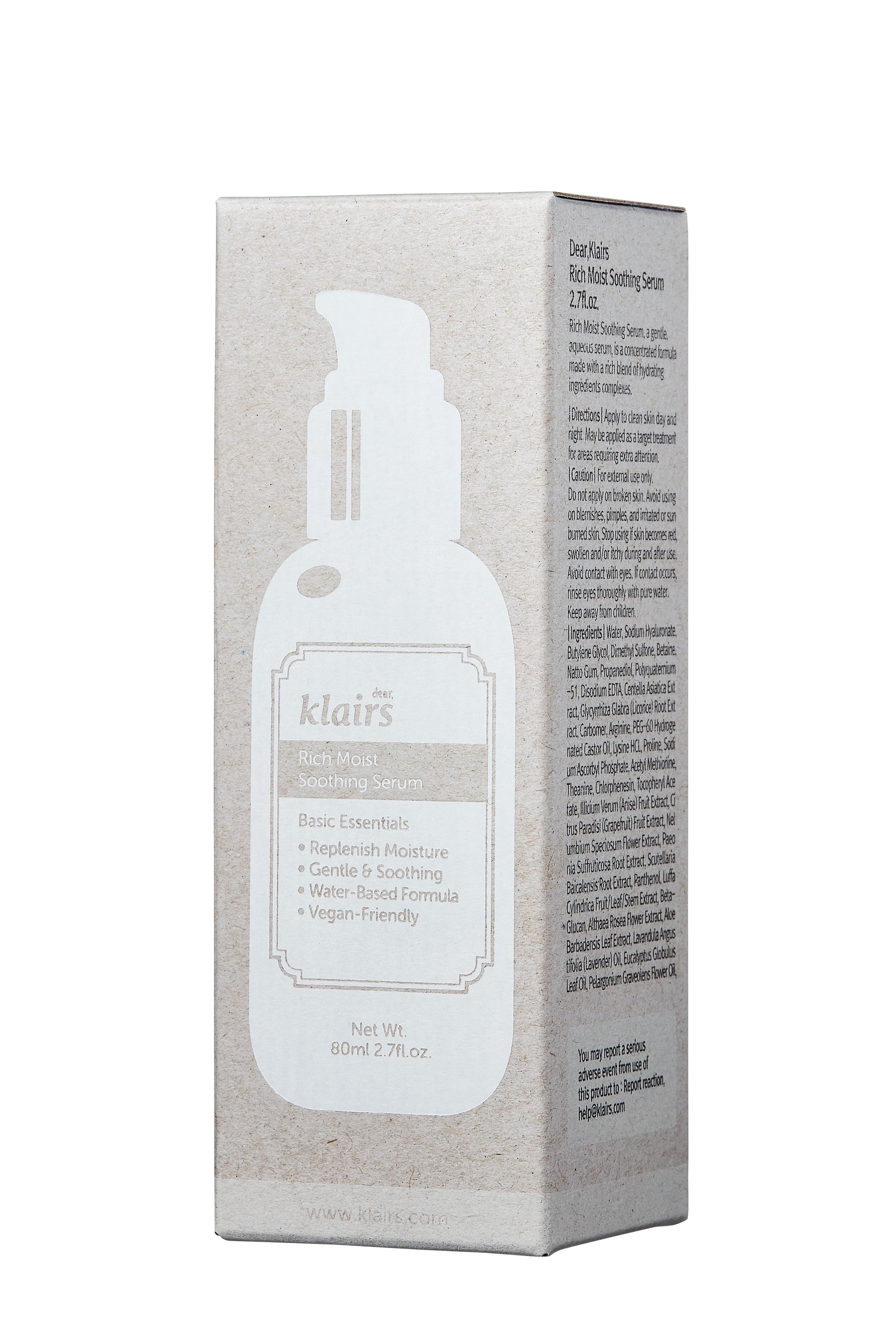 Klairs Rich Moist Soothing Serum 80ml-3