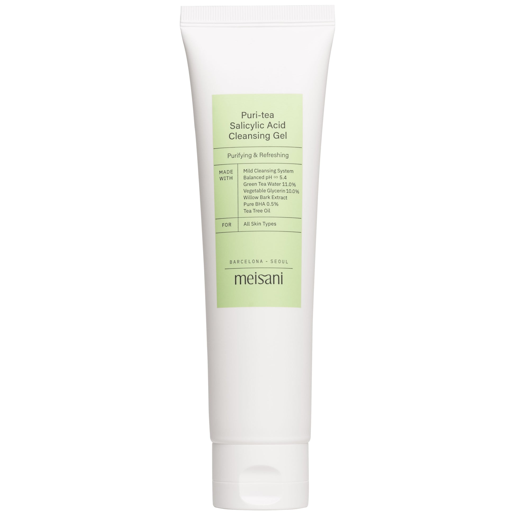 Meisani Puri-Tea Salicylic Acid Cleansing Gel 150ml-1