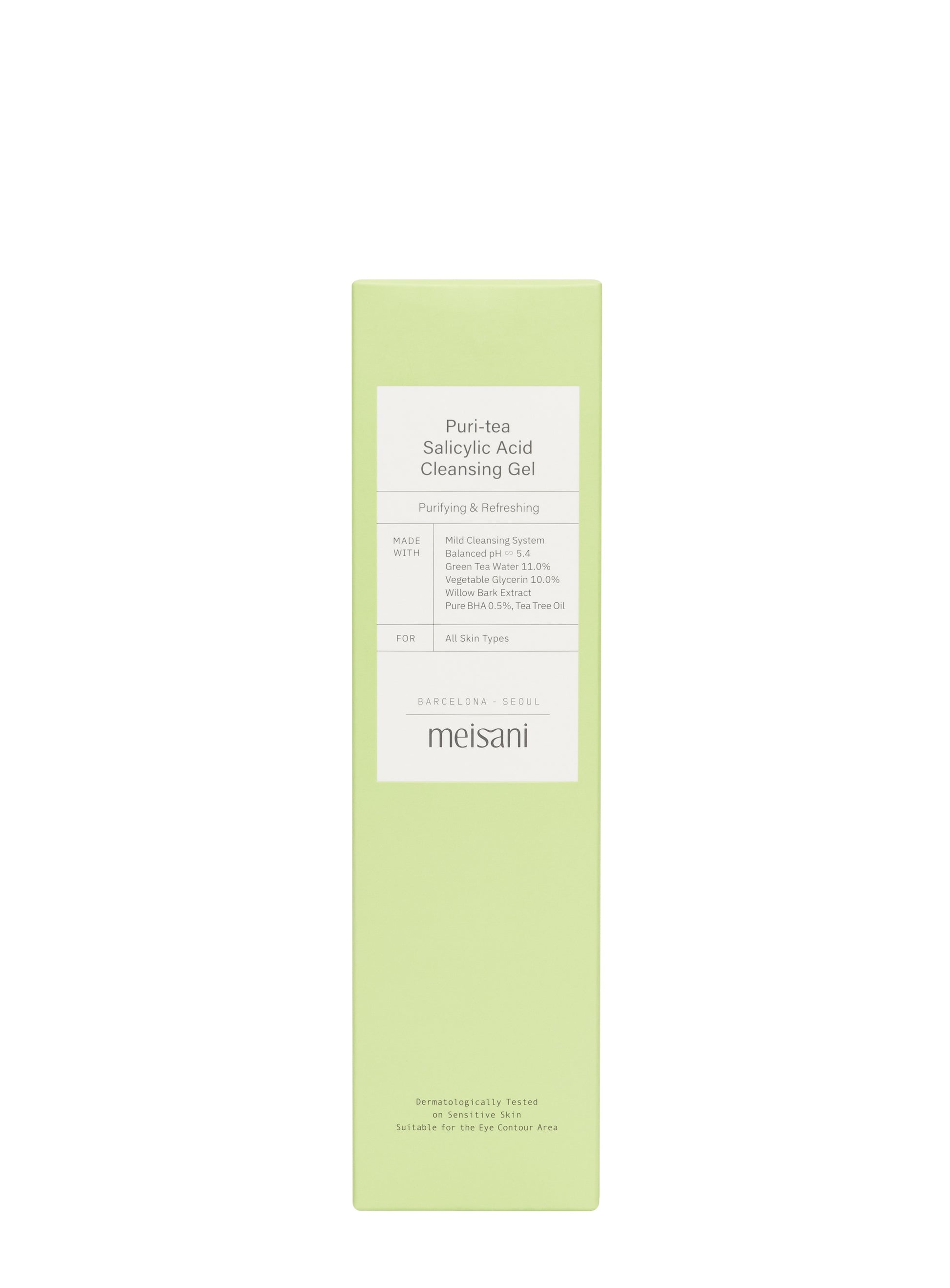 Meisani Puri-Tea Salicylic Acid Cleansing Gel 150ml-2