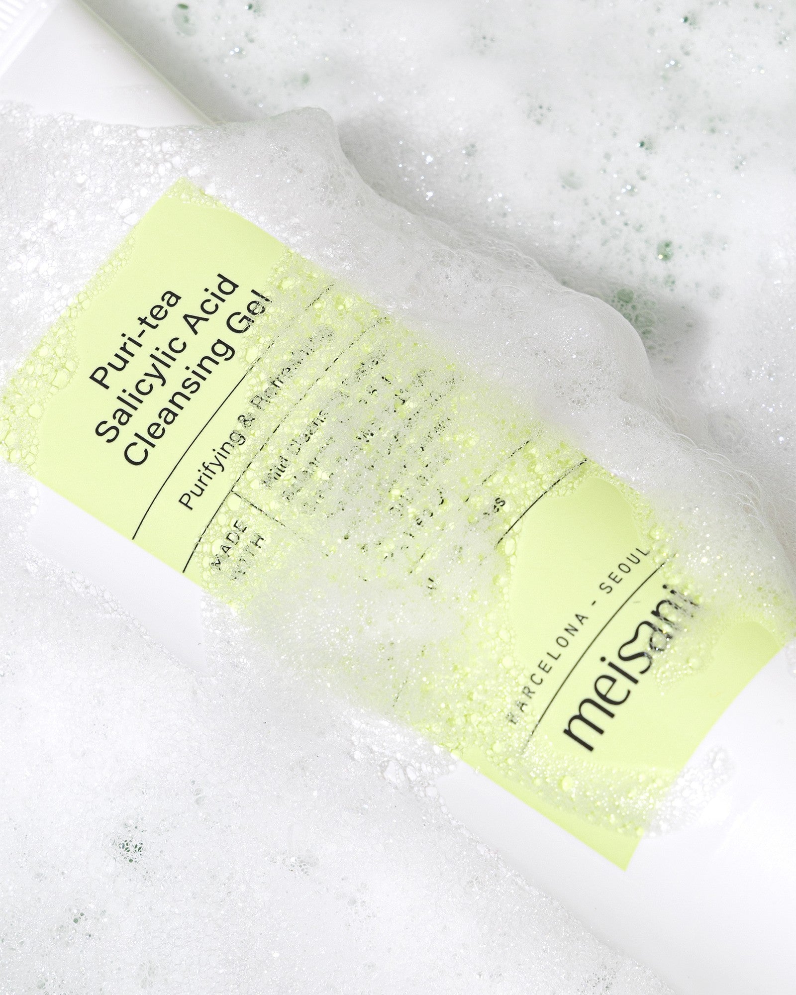 Meisani Puri-Tea Salicylic Acid Cleansing Gel 150ml-5