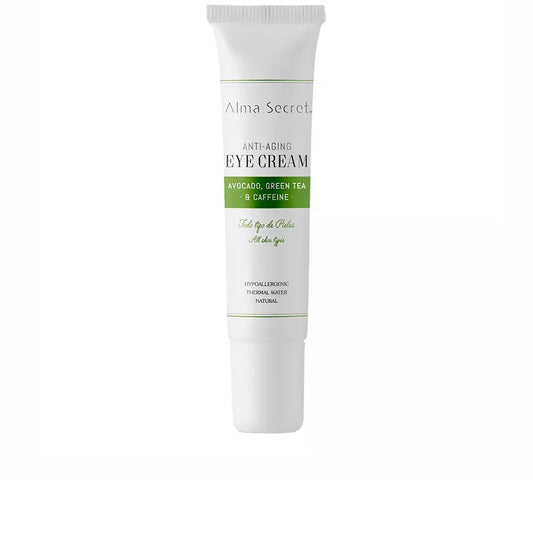 Alma Secret Contorno Ojos Antiedad Aguacate, Té Verde & Cafeína 10 ml-1