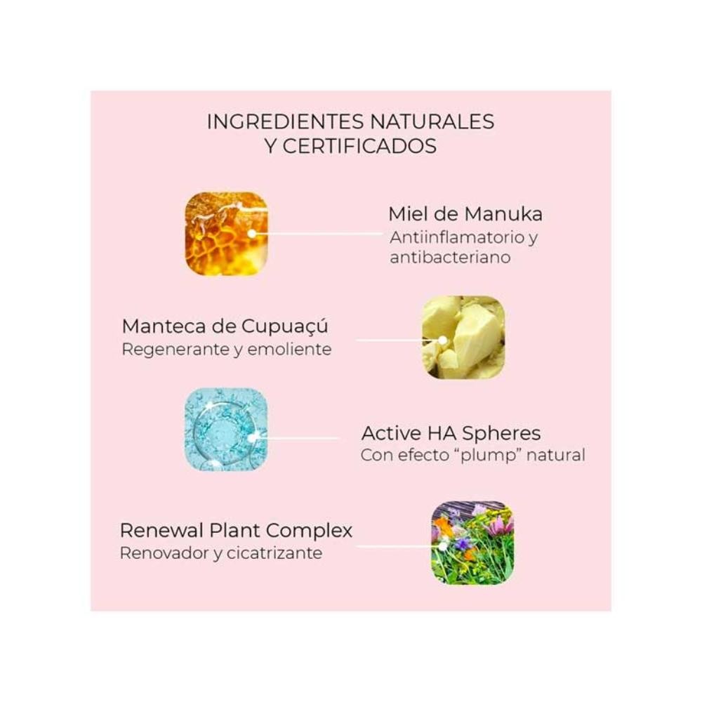 Alma Secret Bálsamo Labial Inca Inchi & Manuka Piña y Papaya 10 ml-2