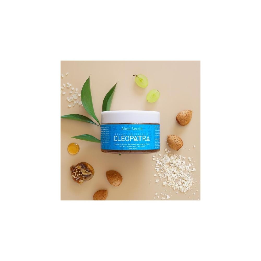Alma Secret Cleopatra Exfoliante con Leche de Arroz, Sándalo y Vainilla 250 ml-3