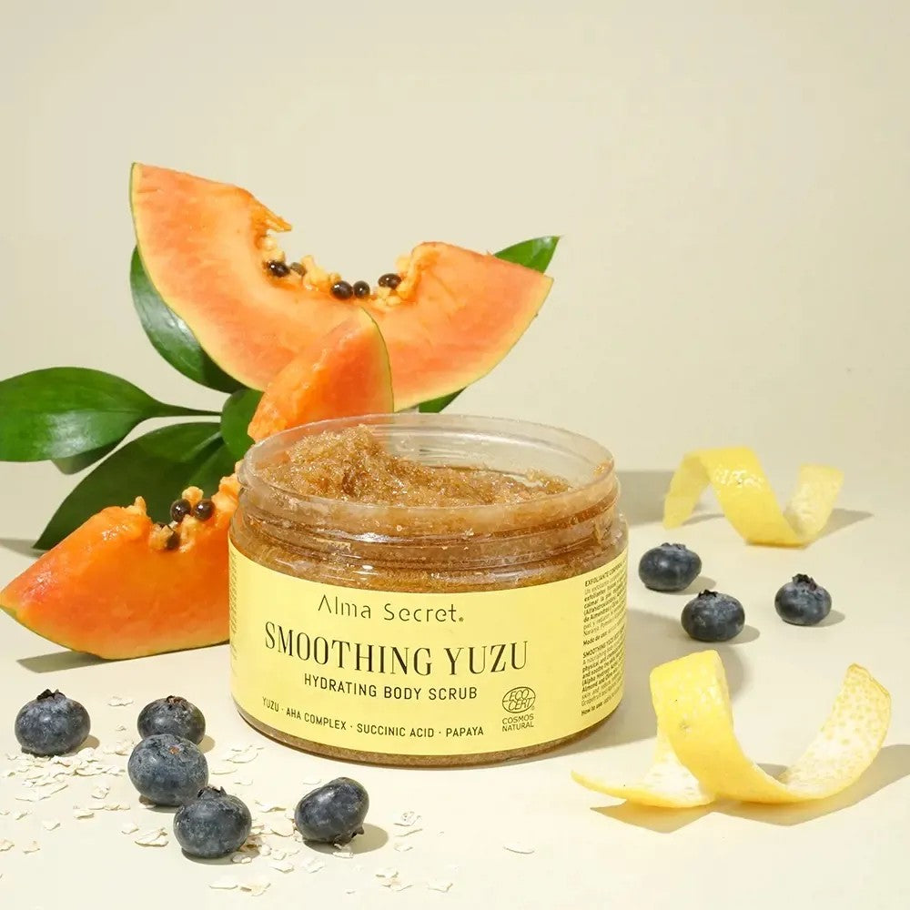 Alma Secret Exfoliante Corporal Yuzu con Aha, Enzimas de Papaya y Ácido Succínico 250 ml-2