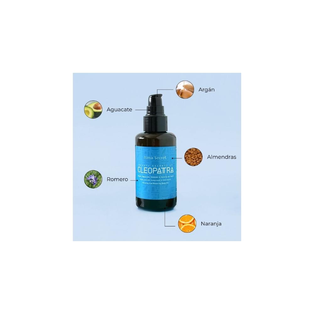 Alma Secret Cleopatra Aceite Reafirmante Sándalo y Vainilla 100 ml-3