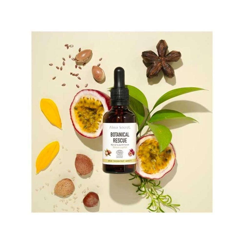Alma Secret Pack Curly Mask 250 ml + Sérum Capilar Botanical Rescue 50 ml-2