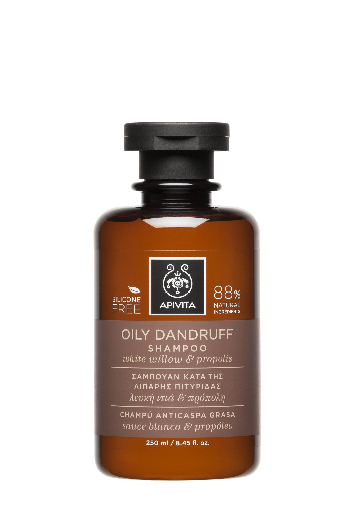 APIVITA Champú Anticaspa Grasa 250ml-1