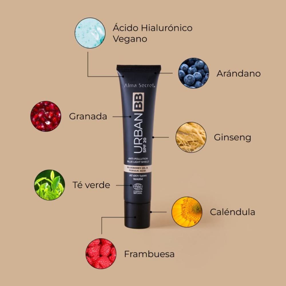 Alma Secret Urban BB Cream SPF 20 Warm 40 ml-3