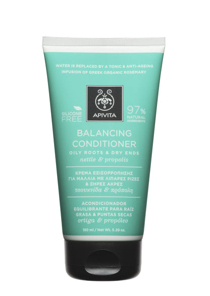 APIVITA Acondicionador Equilibrante para Raíz Grasa y Punta Seca 150ml-4