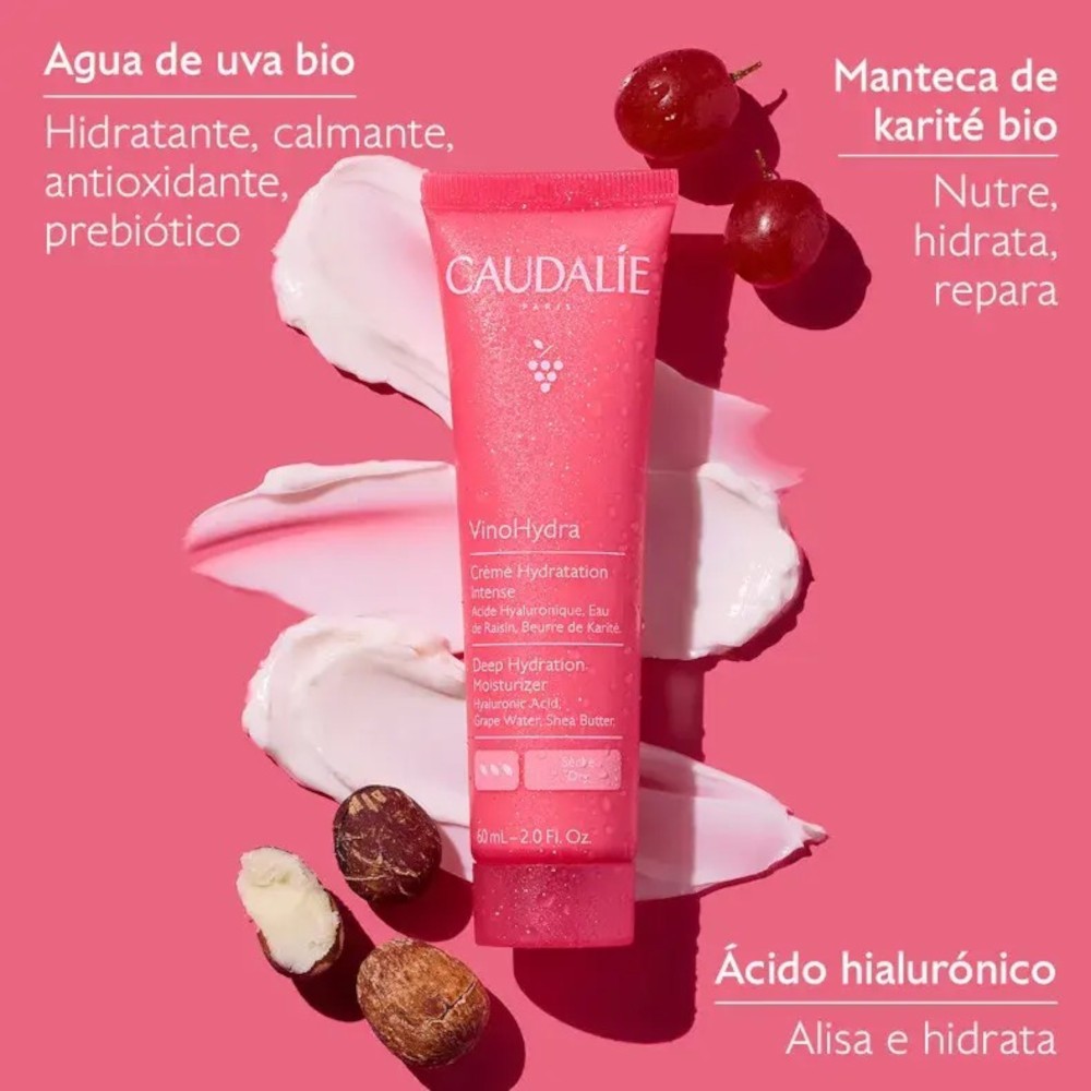 CAUDALIE VinoHydra Crema Hidratación Intensa 60ml-4
