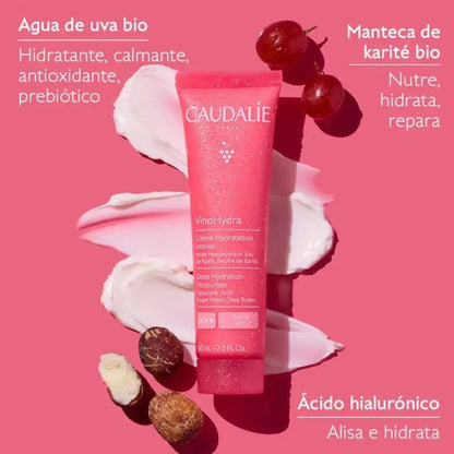 CAUDALIE VinoHydra Crema Hidratación Intensa 60ml-4