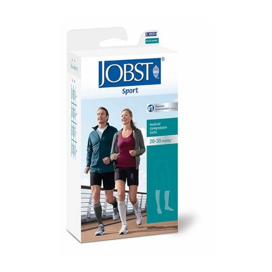 JOBSTSPORT Chaussettes Noir/Gris Taille M 20-30 mmHg 1 paire