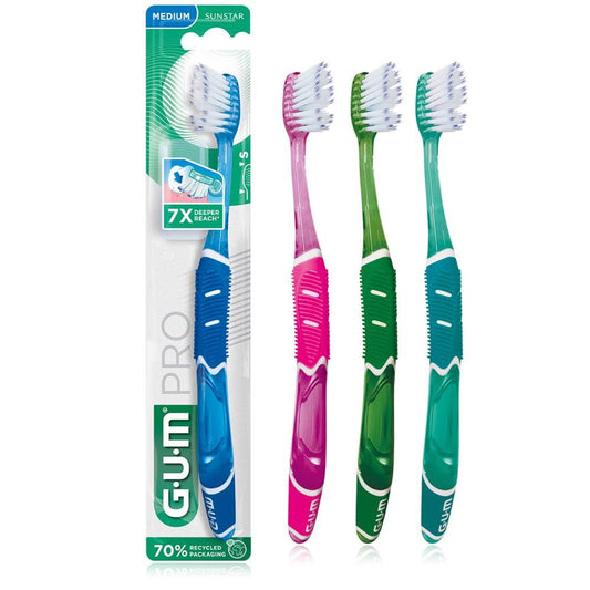 Gum Pro Cepillo Medio 1 Unidad-1