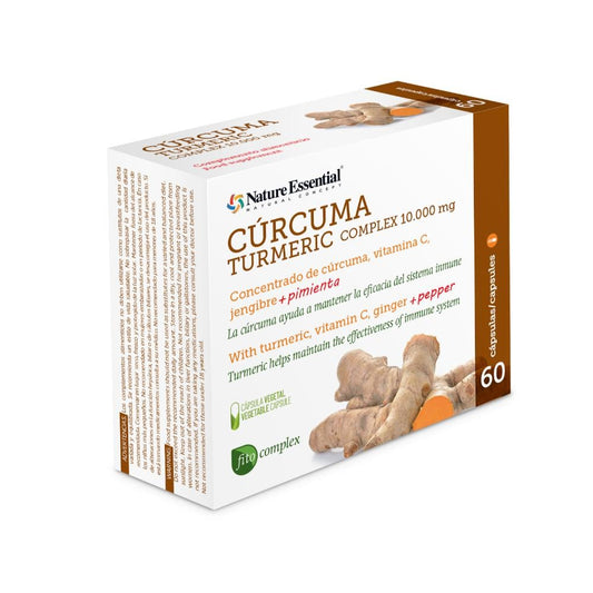 Nature Essential Cúrcuma Complex 10.000 mg 60 Cápsulas-1