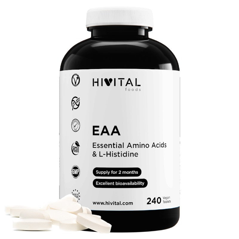 Hivital EAA Aminoácidos Esenciales 240 Comprimidos-1