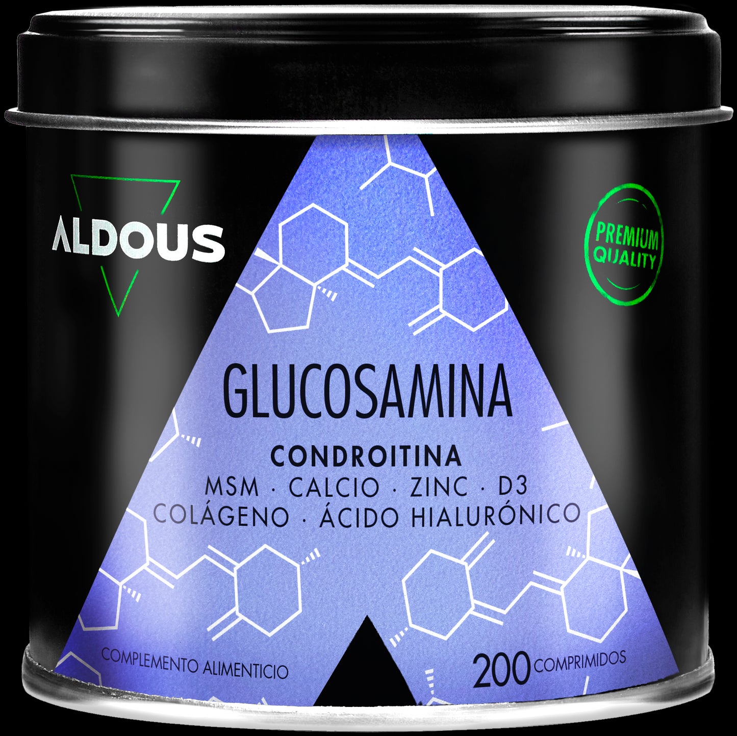 Aldous Glucosamina con Condroitina 200 Comprimidos-1