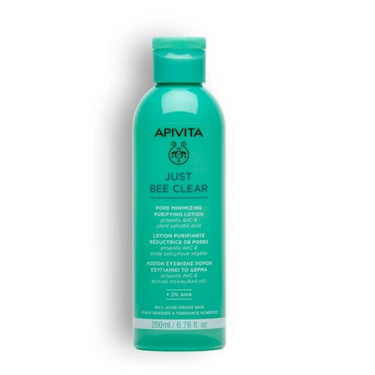 Apivita Just Bee Clear Loción Purificante Minimizadora de Poros 200 ml-1