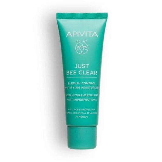 Apivita Just Bee Clear Crema Anti-Imperfecciones Matificante Hidratante 40 ml-1
