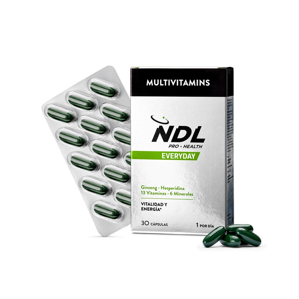 NDL Pro-Health Everyday Multivitaminas 30 Cápsulas-1