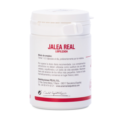 Lajusticia Jalea Real Liofilizada 60 Cápsulas