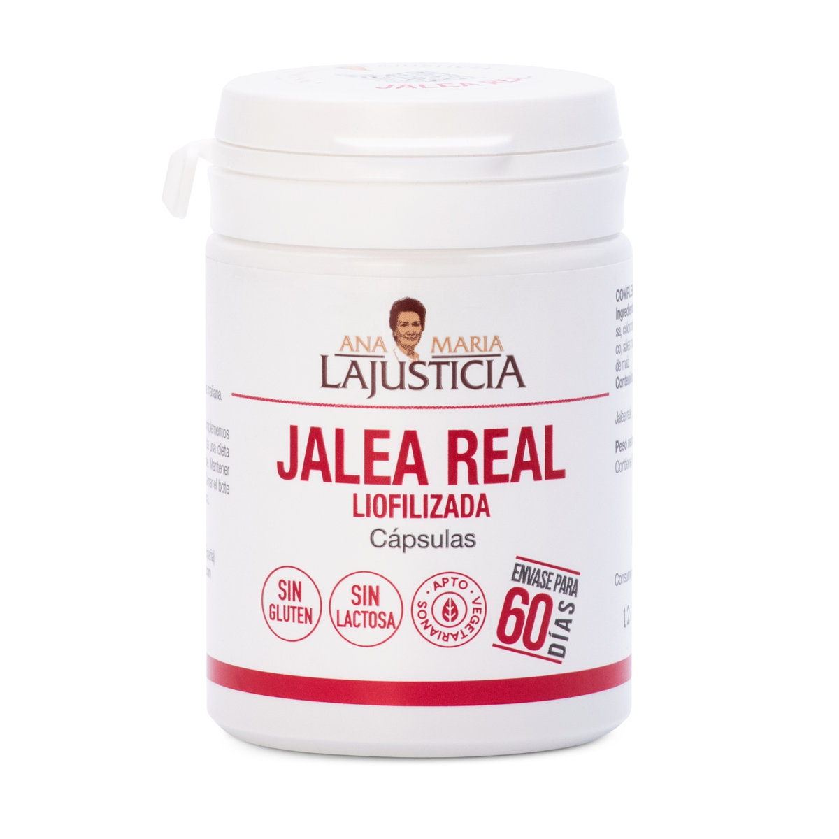 Lajusticia Jalea Real Liofilizada 60 Cápsulas