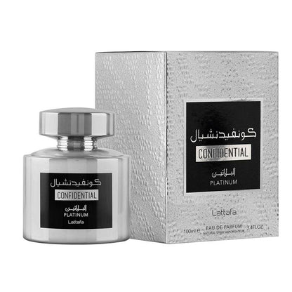 Lattafa Confidential Platinum Eau de Parfum 100ml-2
